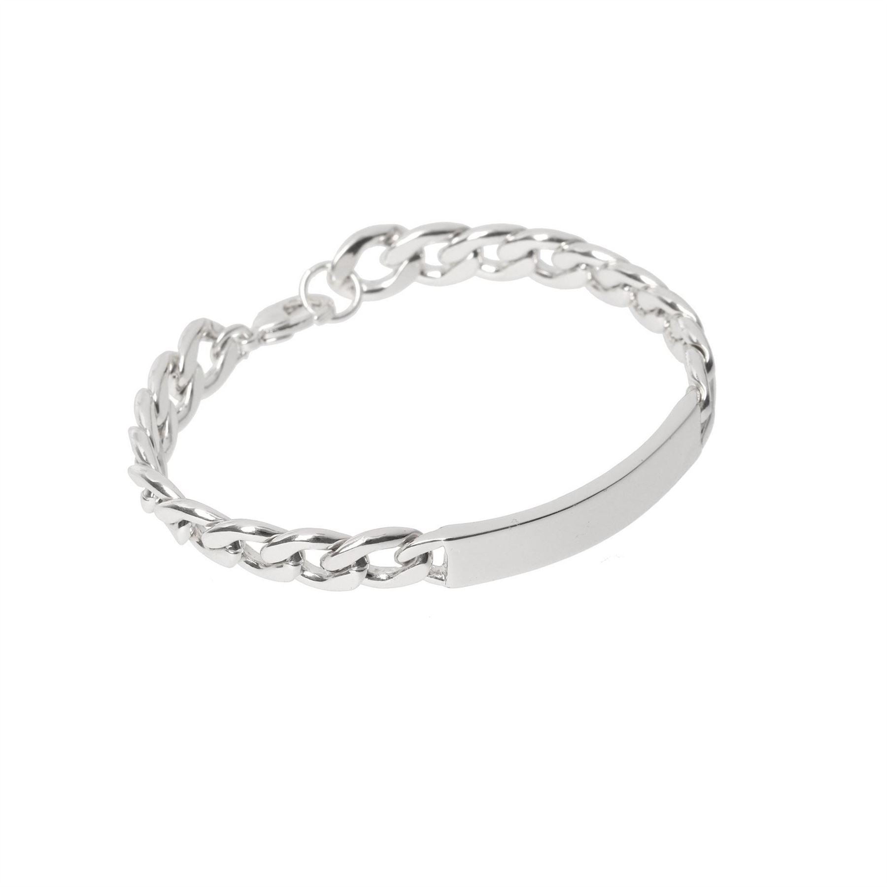 Fabric Chain Bar Bracelet