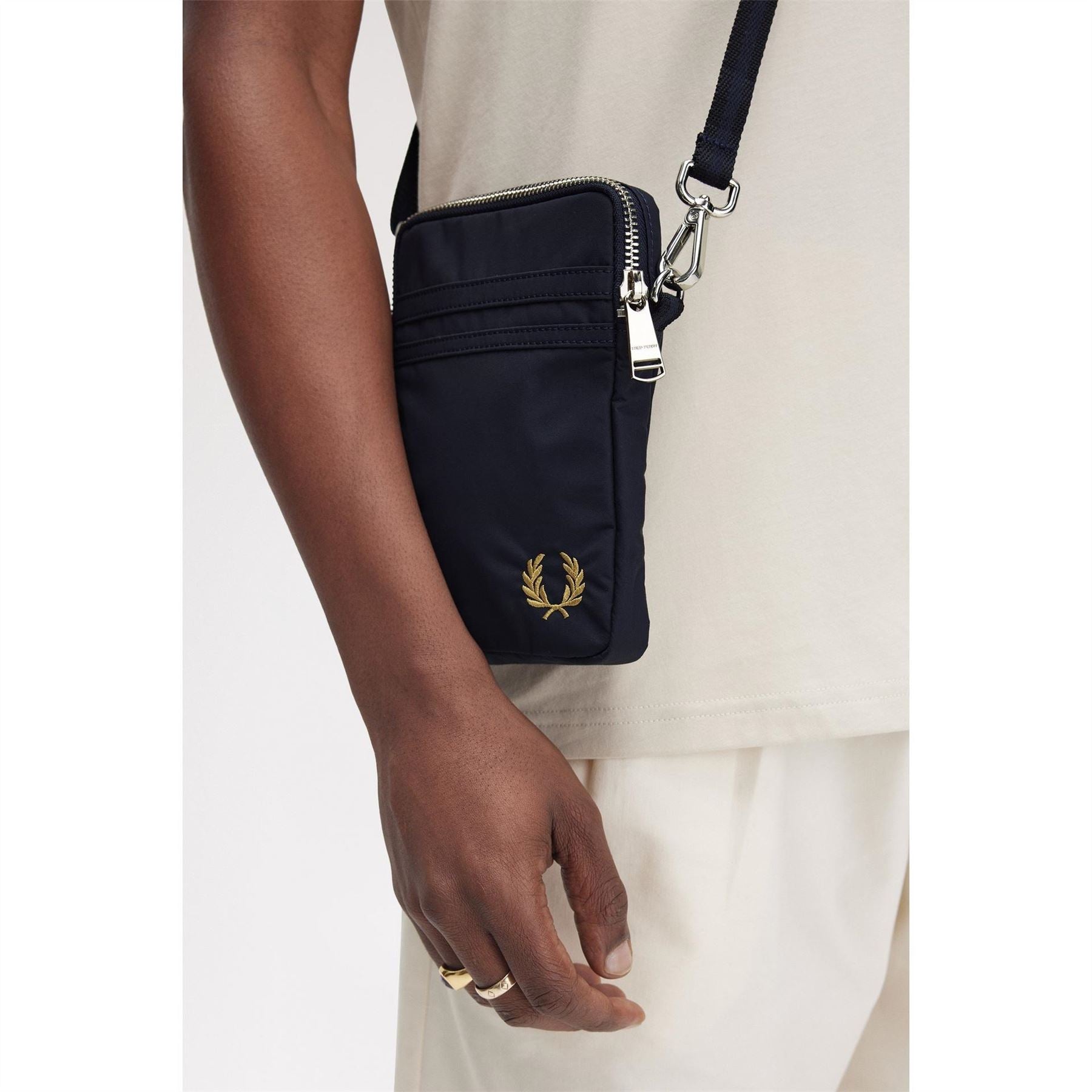 Fred Perry Nylon Cross Body Bag
