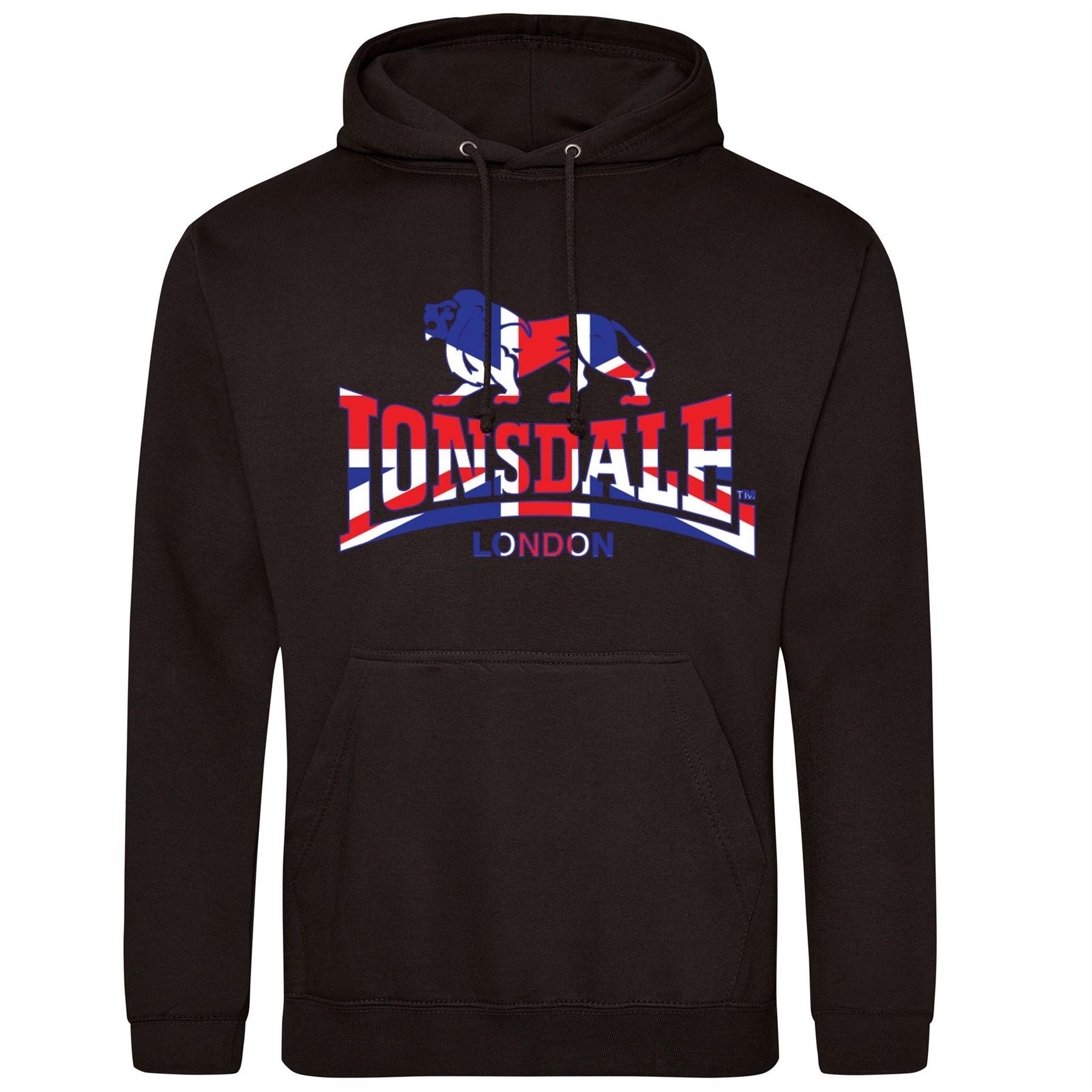 Lonsdale Logo Hood 00