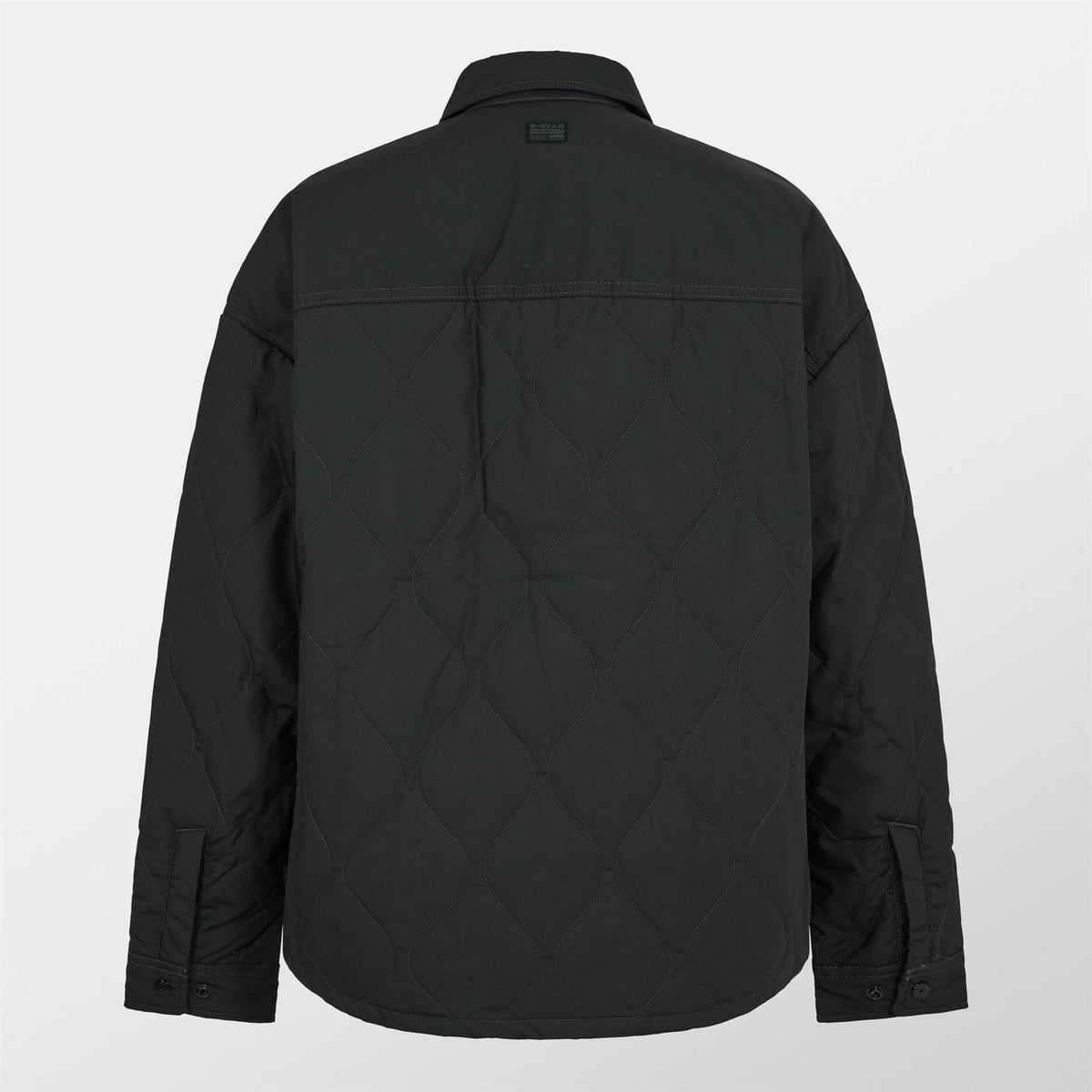 G Star Postino Quilted Cotton Oversized Overshirt