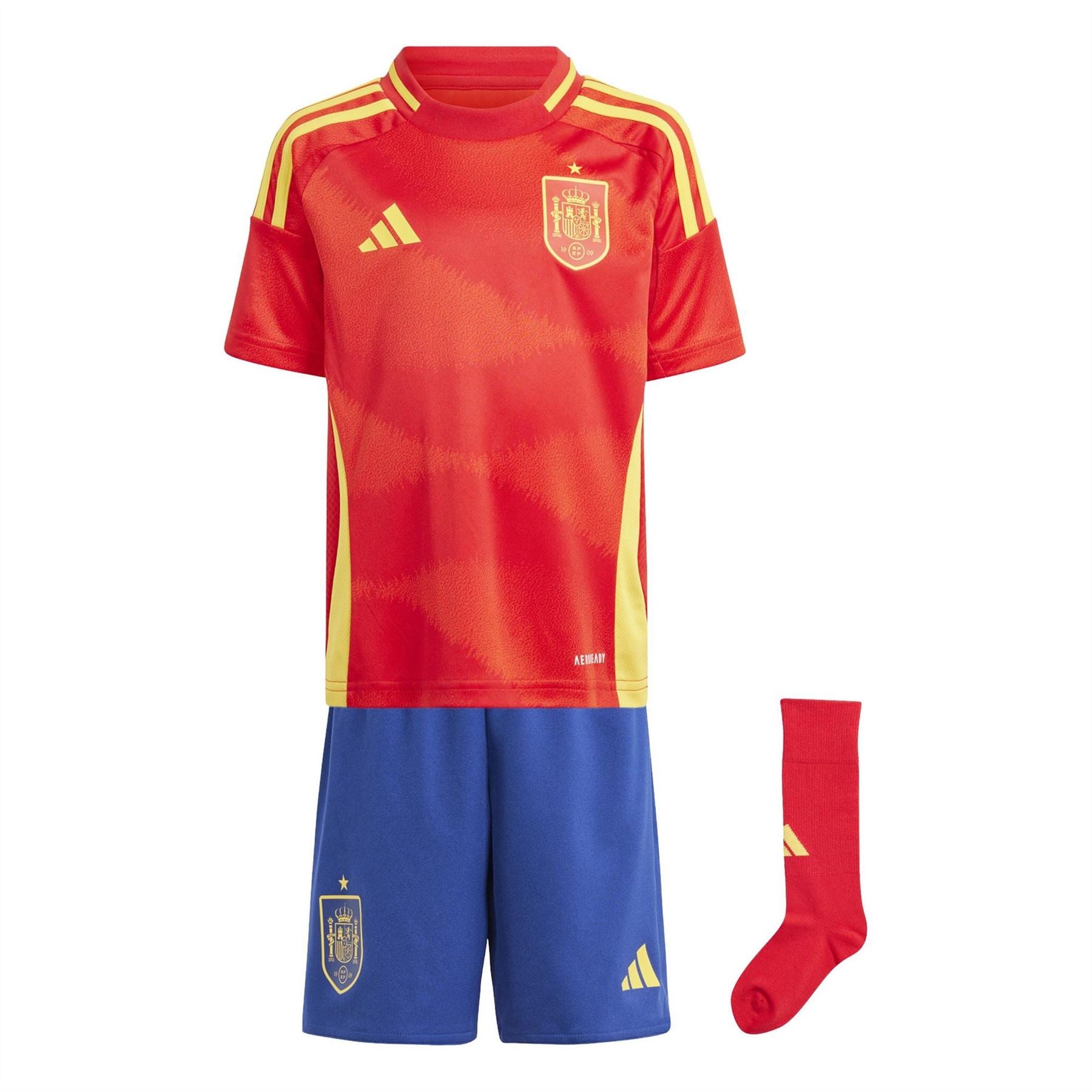 adidas Spain Home Minikit 2024 Infants