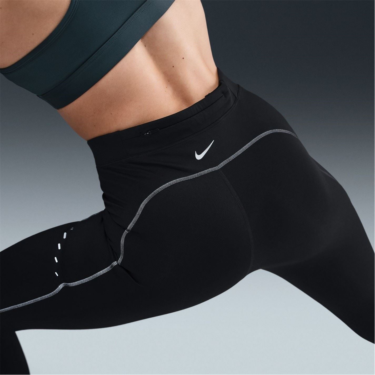 Nike Swift Solid Patterned Leggings