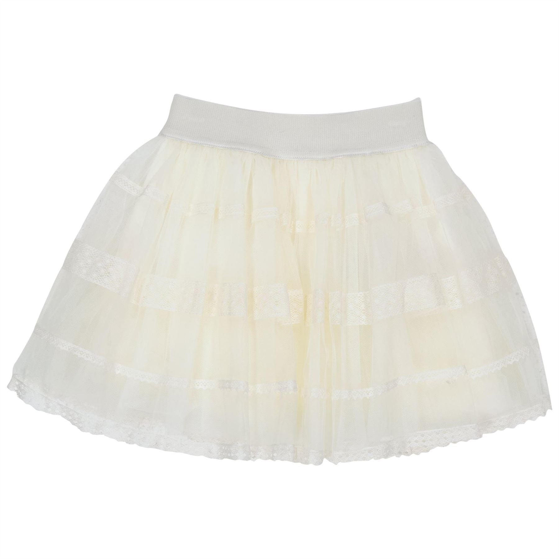 LAPIN HOUSE Ruffle Jersey Skirt