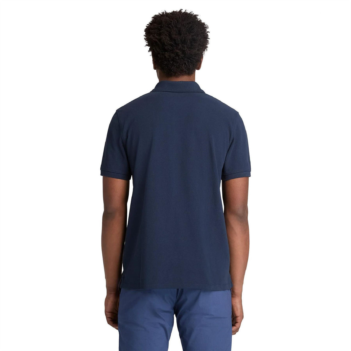 Timberland Millers Timberland Logo Collared Neck Short Sleeve Shirt