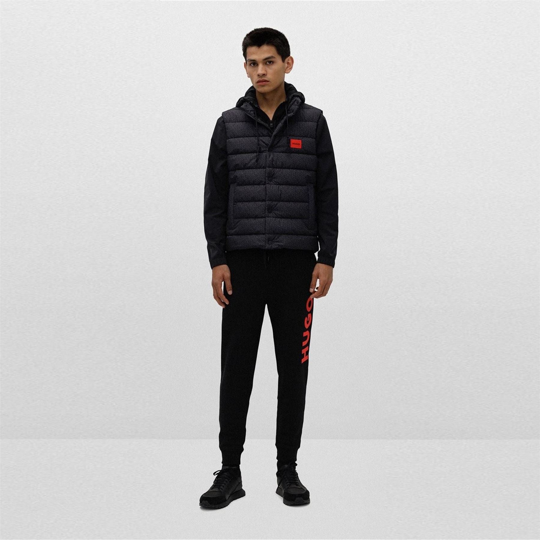 Hugo Dutschi Logo Print Slim Joggers