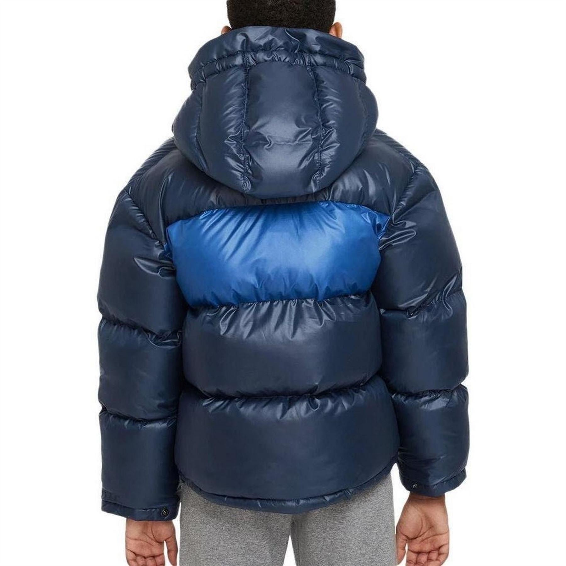 Nike Hooded Neck Color Block Puffer Jacket