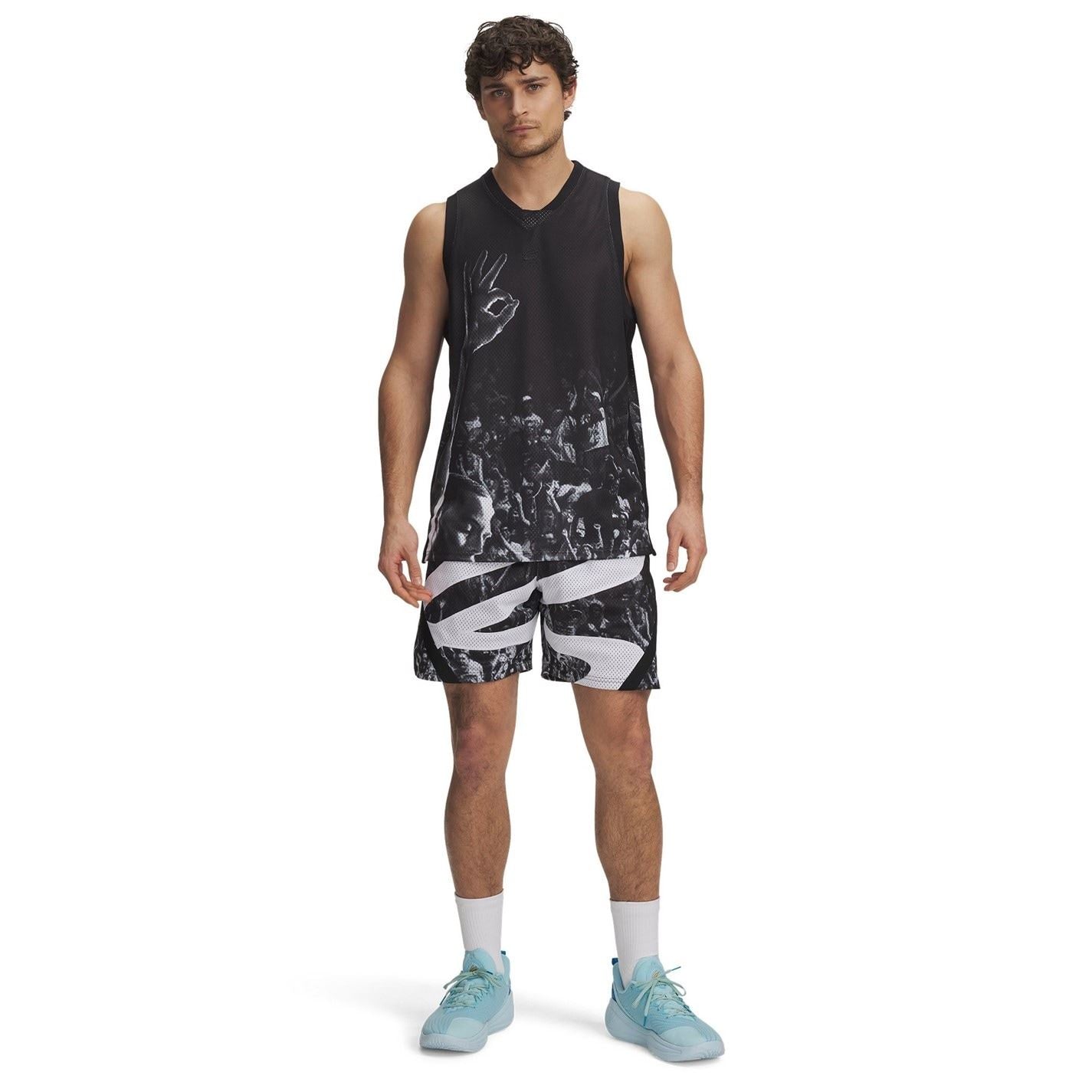 Under Armour Mens Curry Signature Sub Basketball Shorts