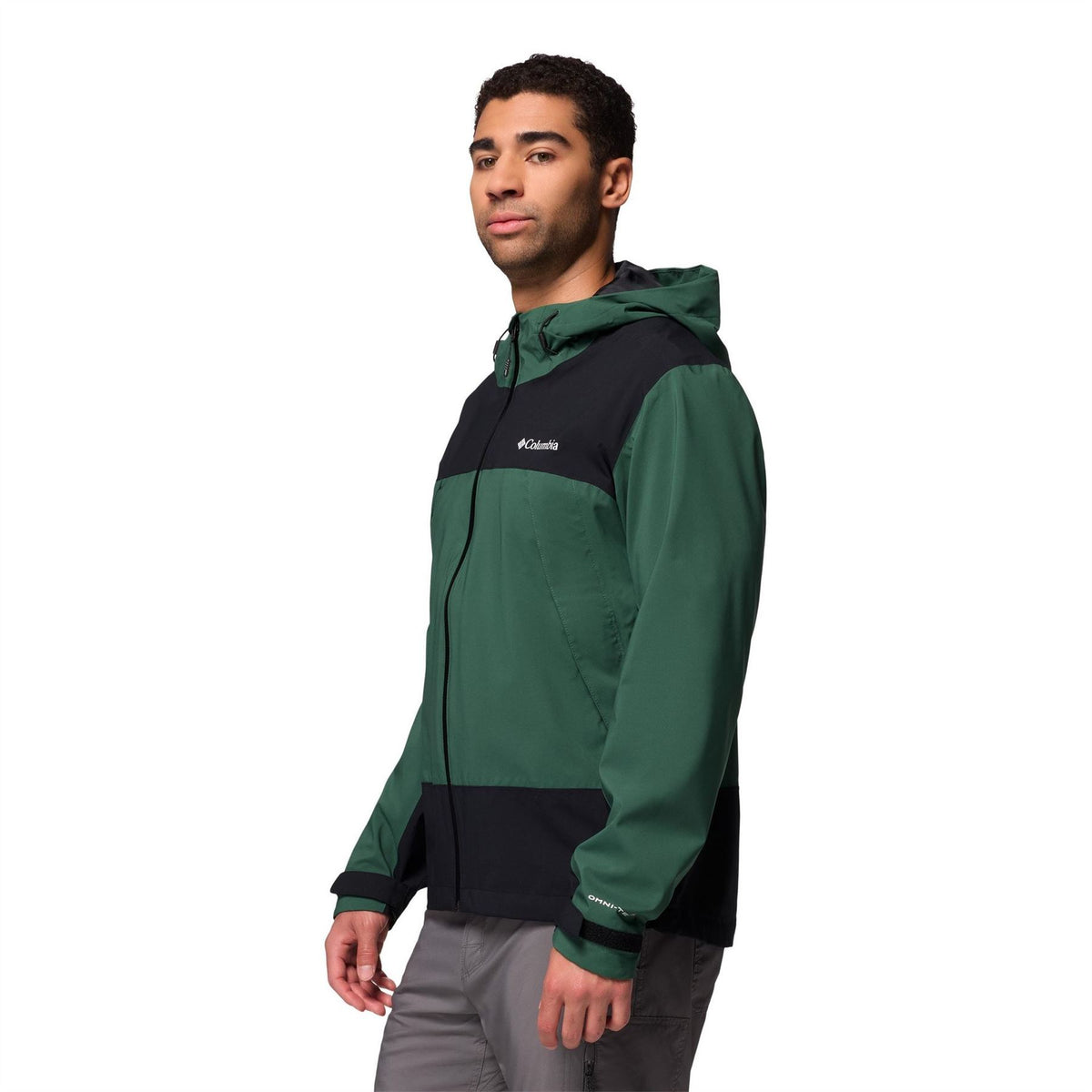 Columbia Boulder Hooded Shell Jacket with Zipped Pocket