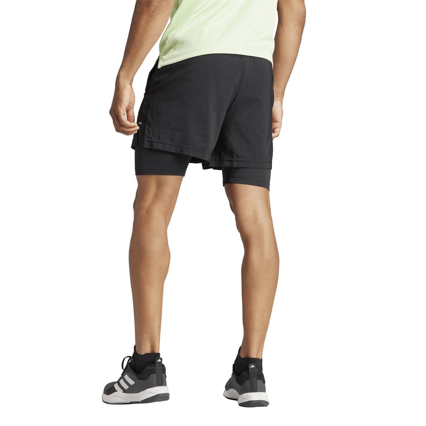 adidas Mens Gym+ Wv 2in1 S Tracksuit Shorts