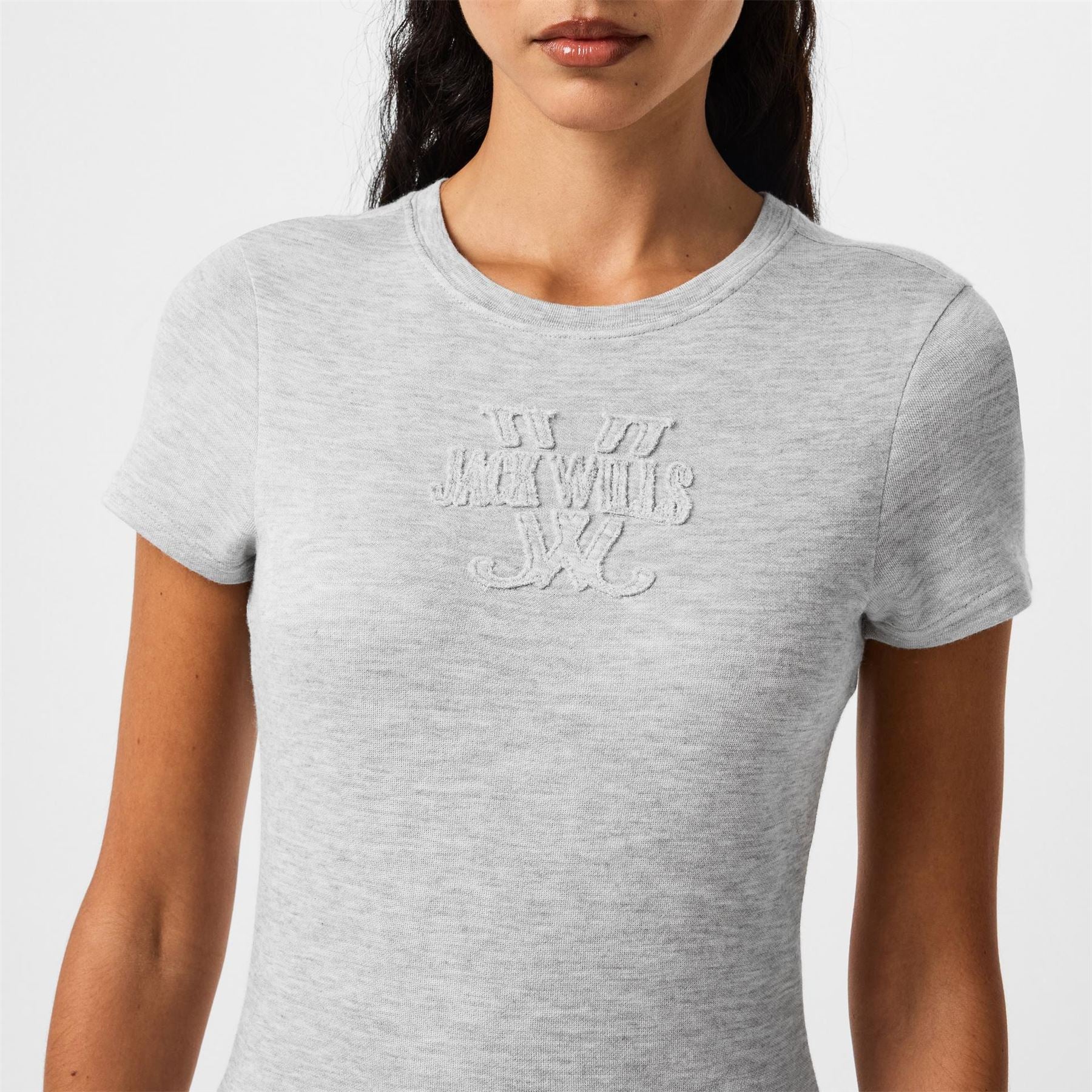 Jack Wills Slub Slim Fit Crew Neck T-Shirt