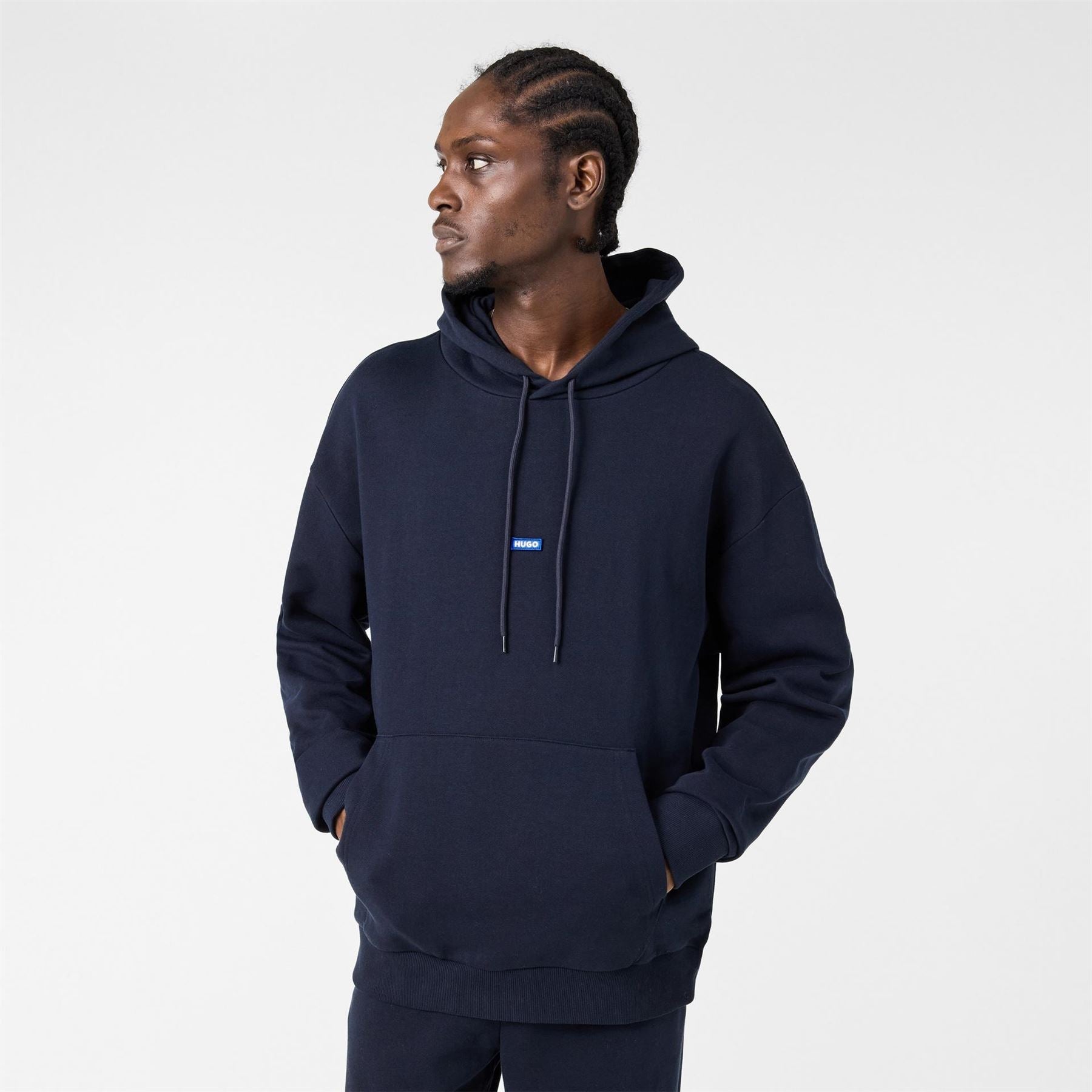 Hugo Hooded Regular Fit Sweatshirt