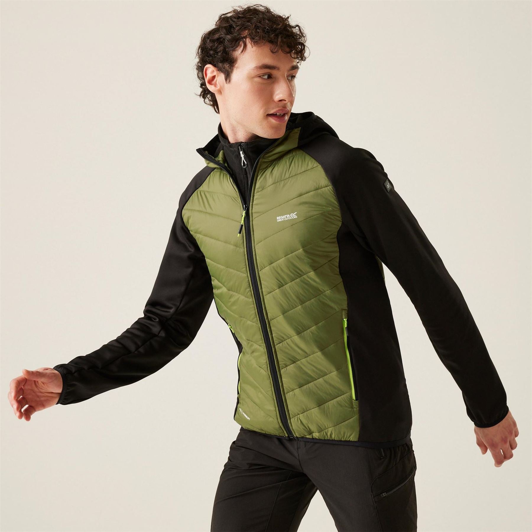 Regatta Andreson Water Resistant Hooded Long Sleeve Insulated Puffer Jacket