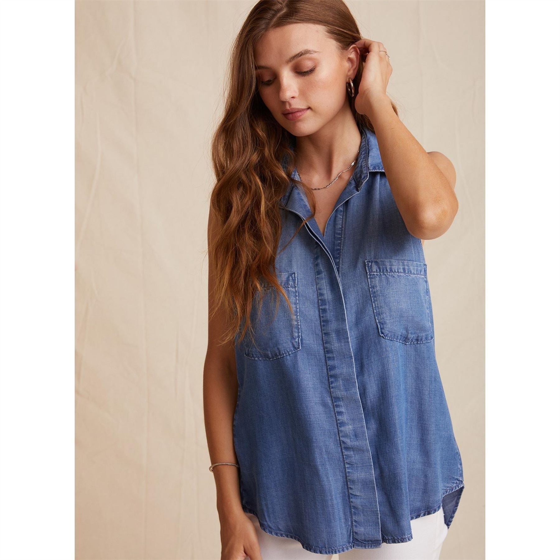 Bella Dahl Regular Fit Split Back T-Shirt