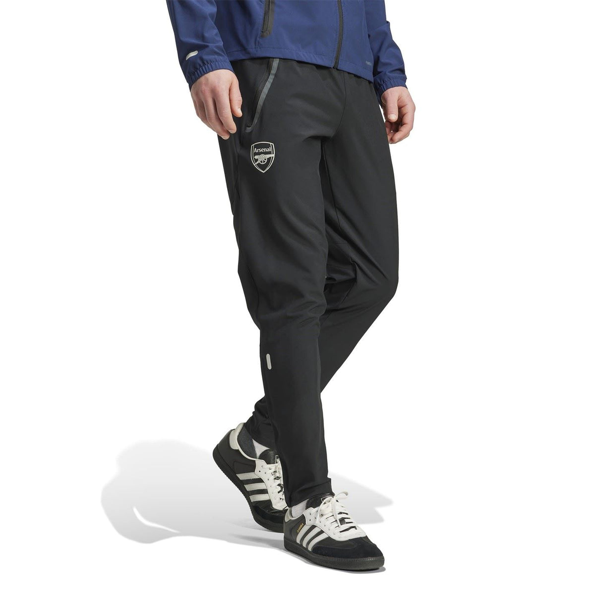 adidas Mens Arsenal Vis Tech Travel Tracksuit Bottoms