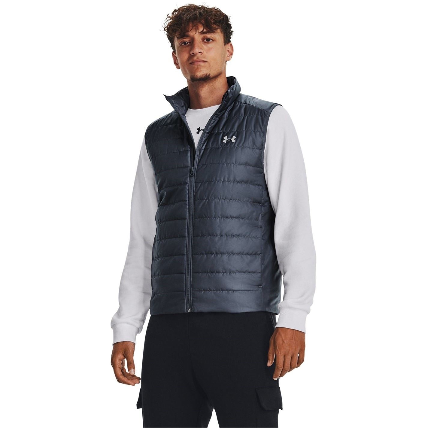 Under Armour Mens Solid Patterned Performance Vest