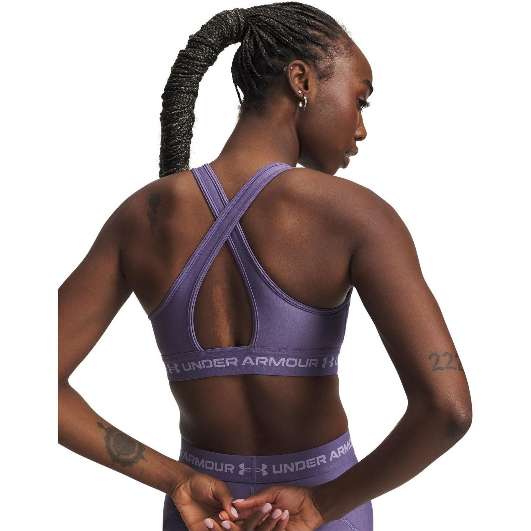 Under Armour Crossbodyack Medium Impact Sports Bra
