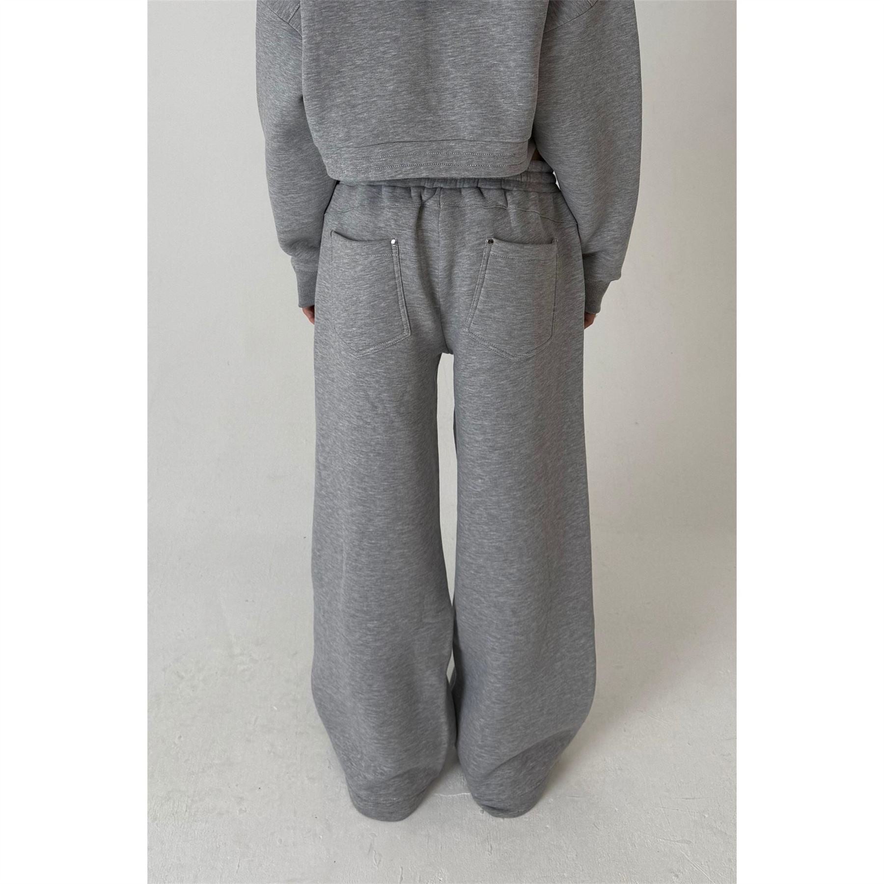 The Ragged Priest Open Hem Fleece Joggers
