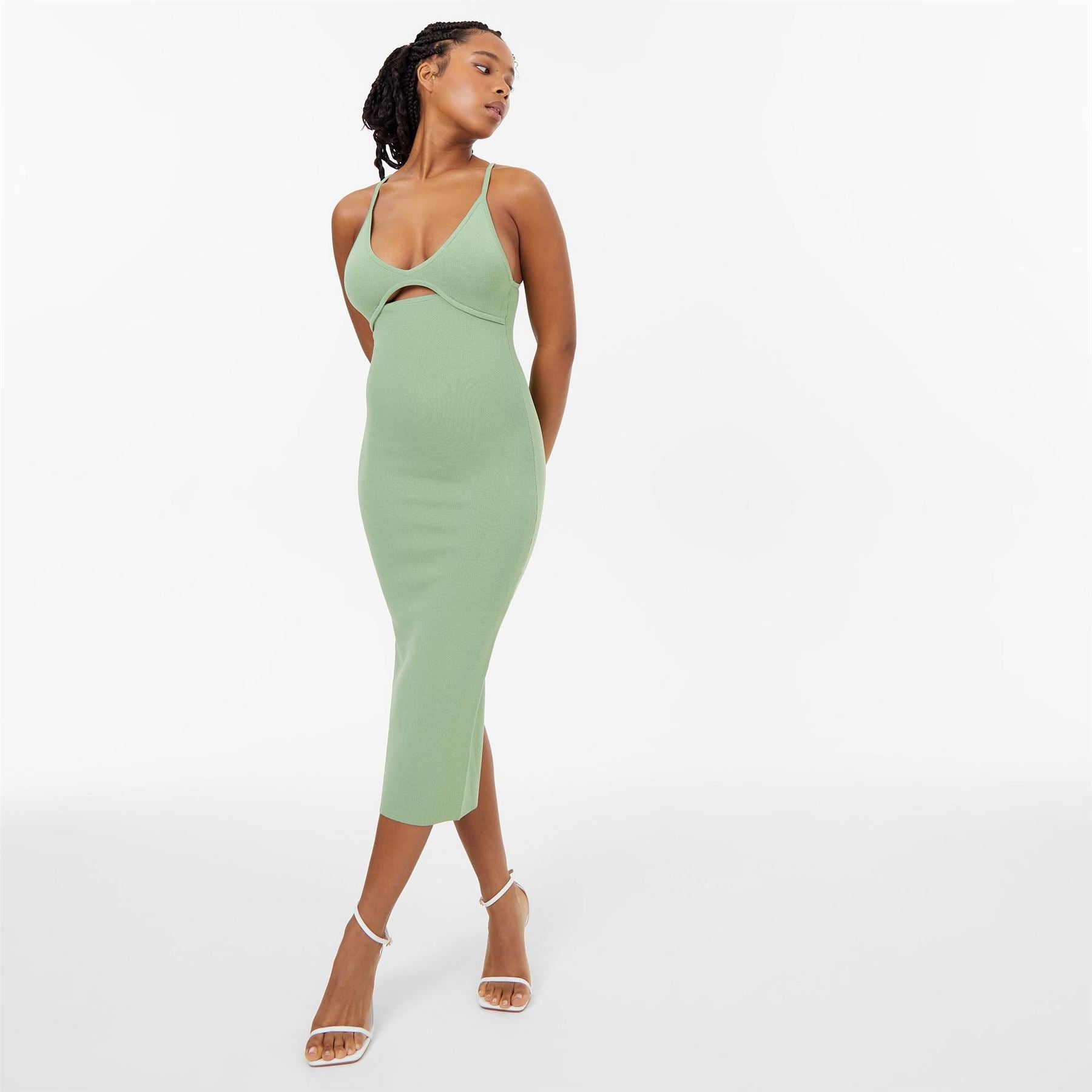 Jack Wills Cut Out Midi Dress