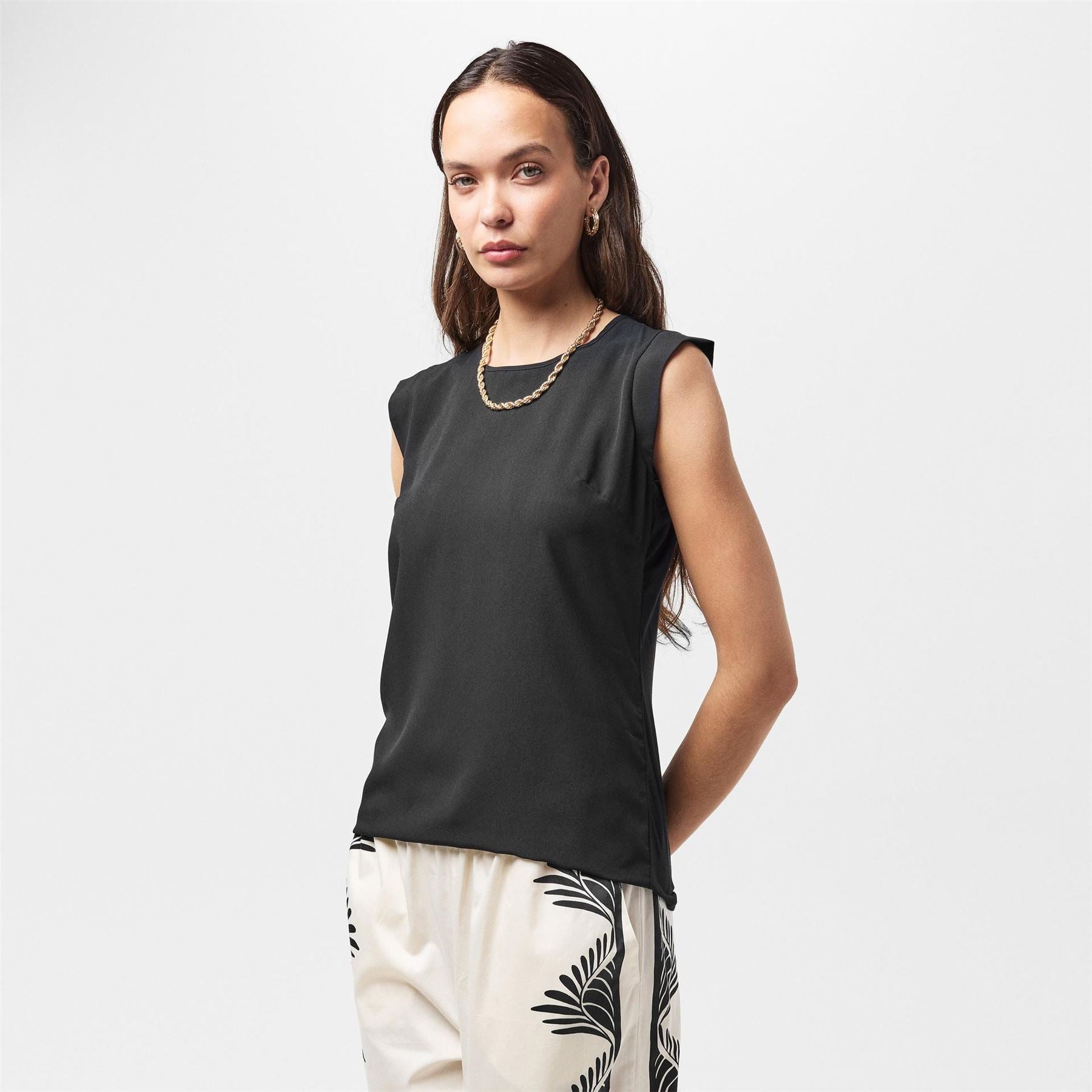 French Connection Plains Capped Sleeve T-Shirt