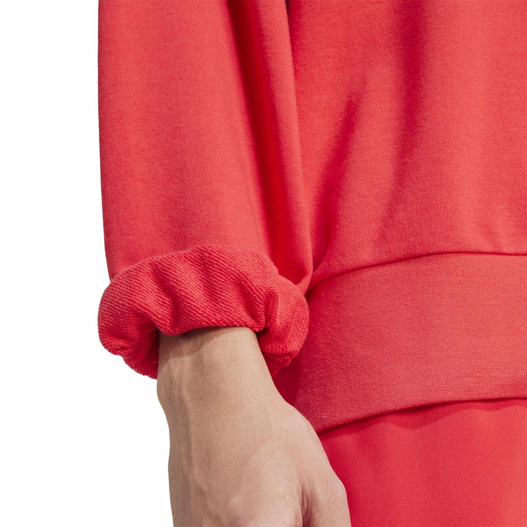 adidas Crew Neck Drop Shoulder Long Sleeve Relaxed Fit Sweatshirt