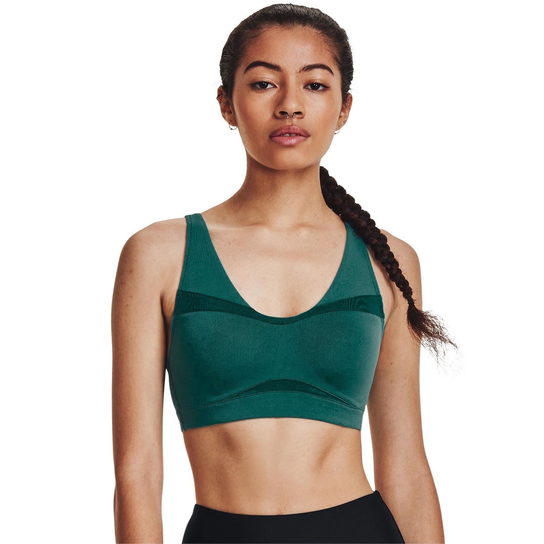 Under Armour Womens Smartfoam Evolution Mid Support Sports Bra