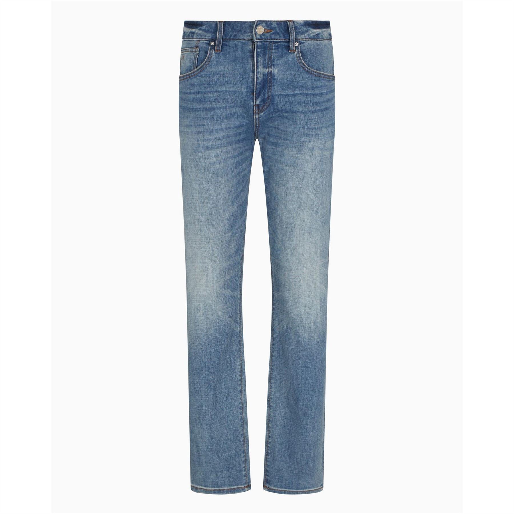 Armani Exchange Slim Fit Five Pocket Jeans