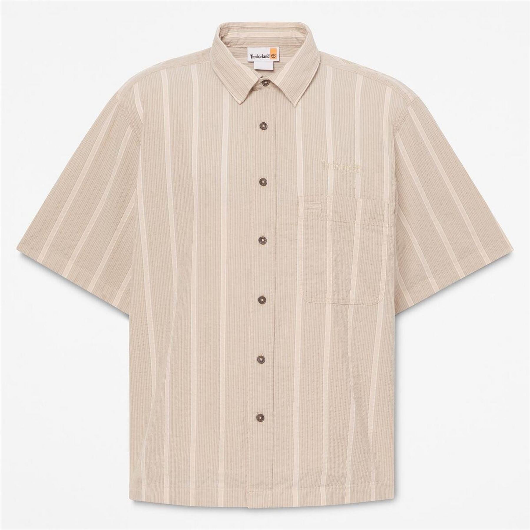 Timberland Patterned Short Sleeve Shirt