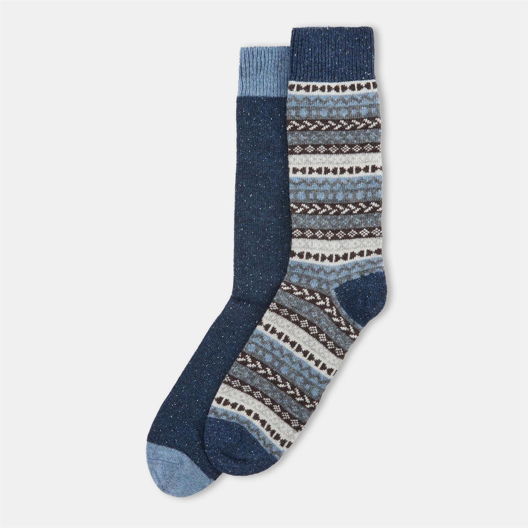 Barbour Fairisle Crew Socks