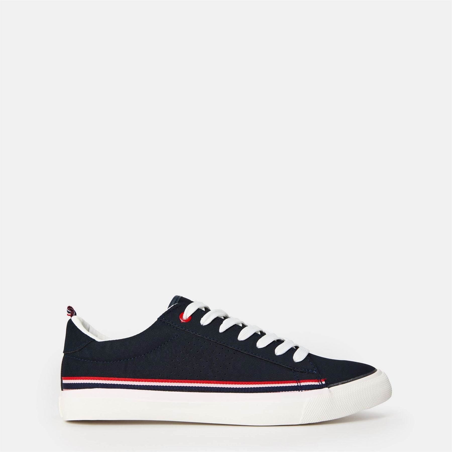 Regatta Canvas Low Top Sneakers with Stripe Pattern