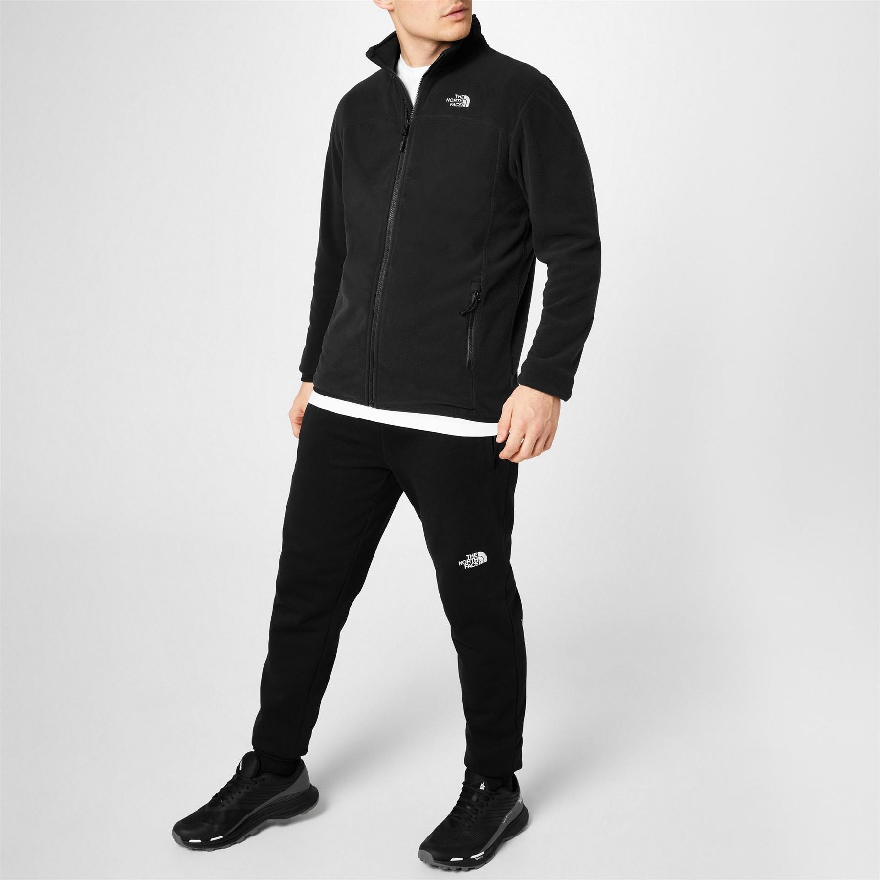 The North Face Mens 100 Glacier Full Zip Fleece