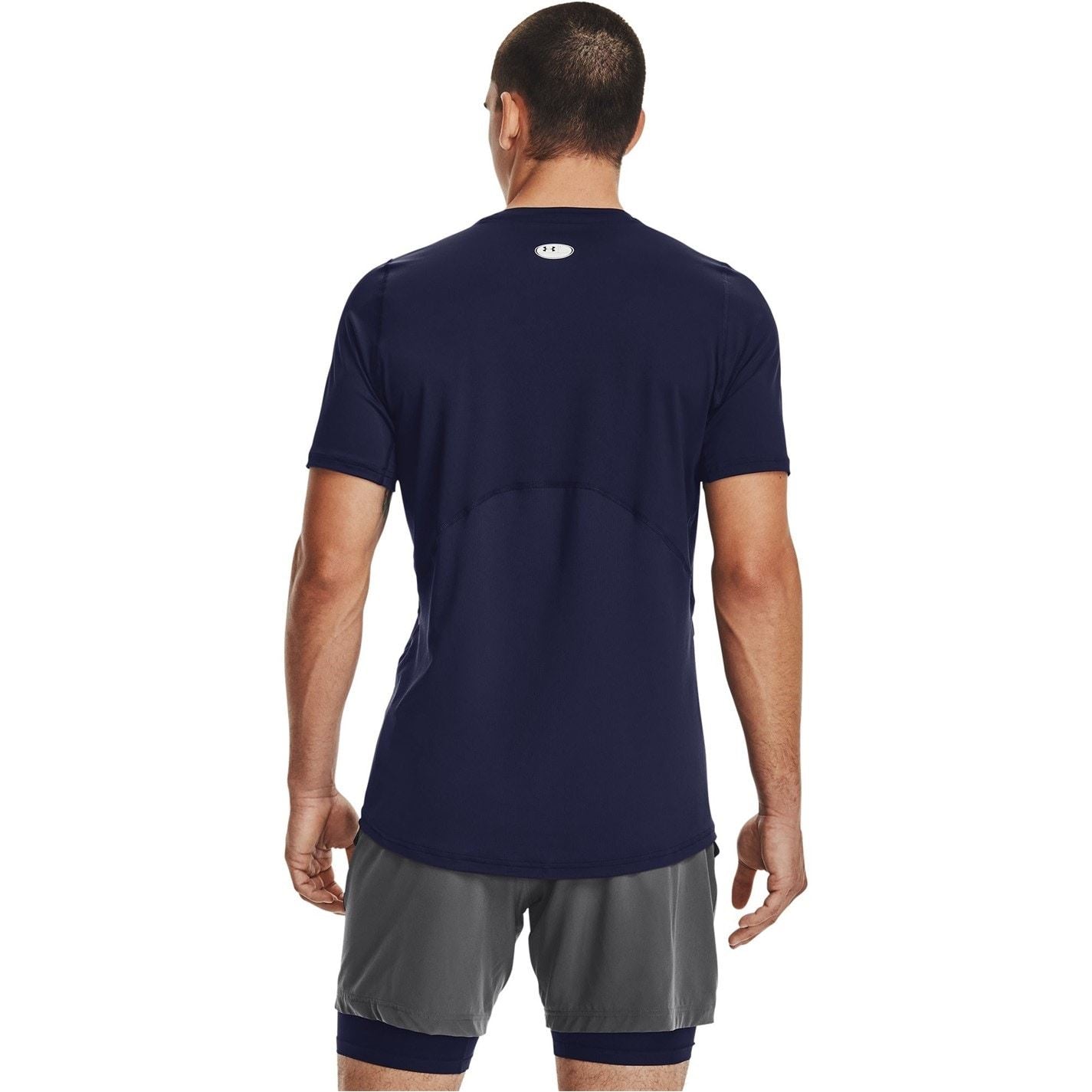 Under Armour HeatGear Armour Fitted Short Sleeve Training Top Mens