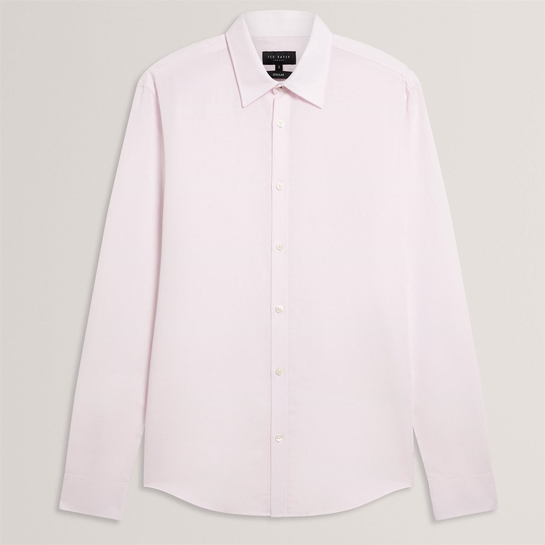 Ted Baker Baker LS Regular Fit Linen Shirt