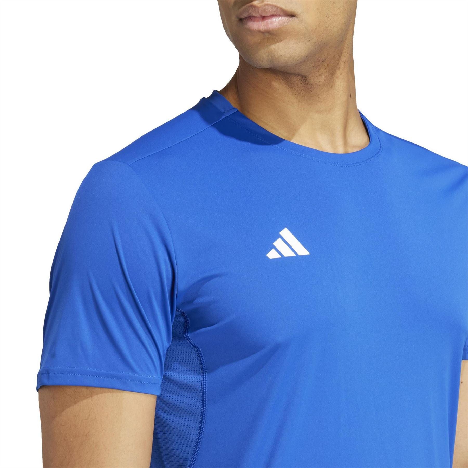 adidas Mens Adizero Essentials Running T-Shirt