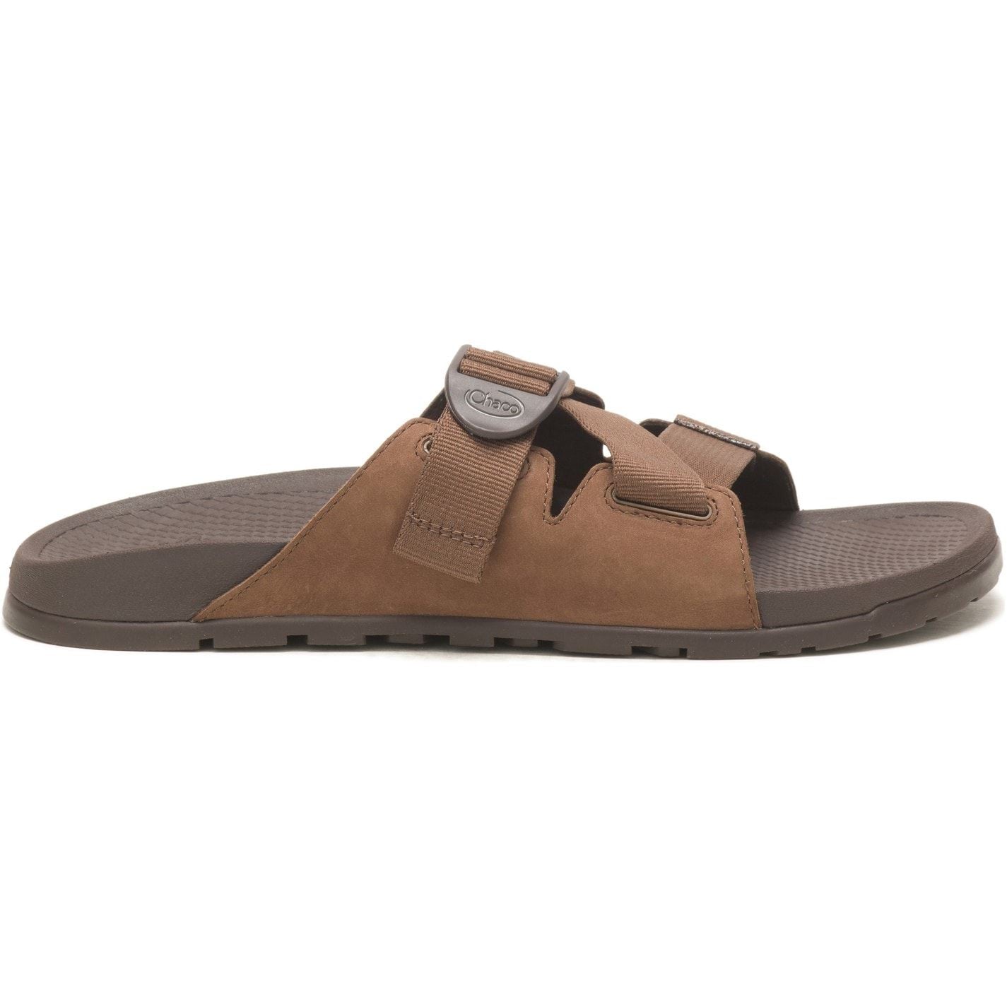 Chaco Mens Lowdown Leather Slide Sandal