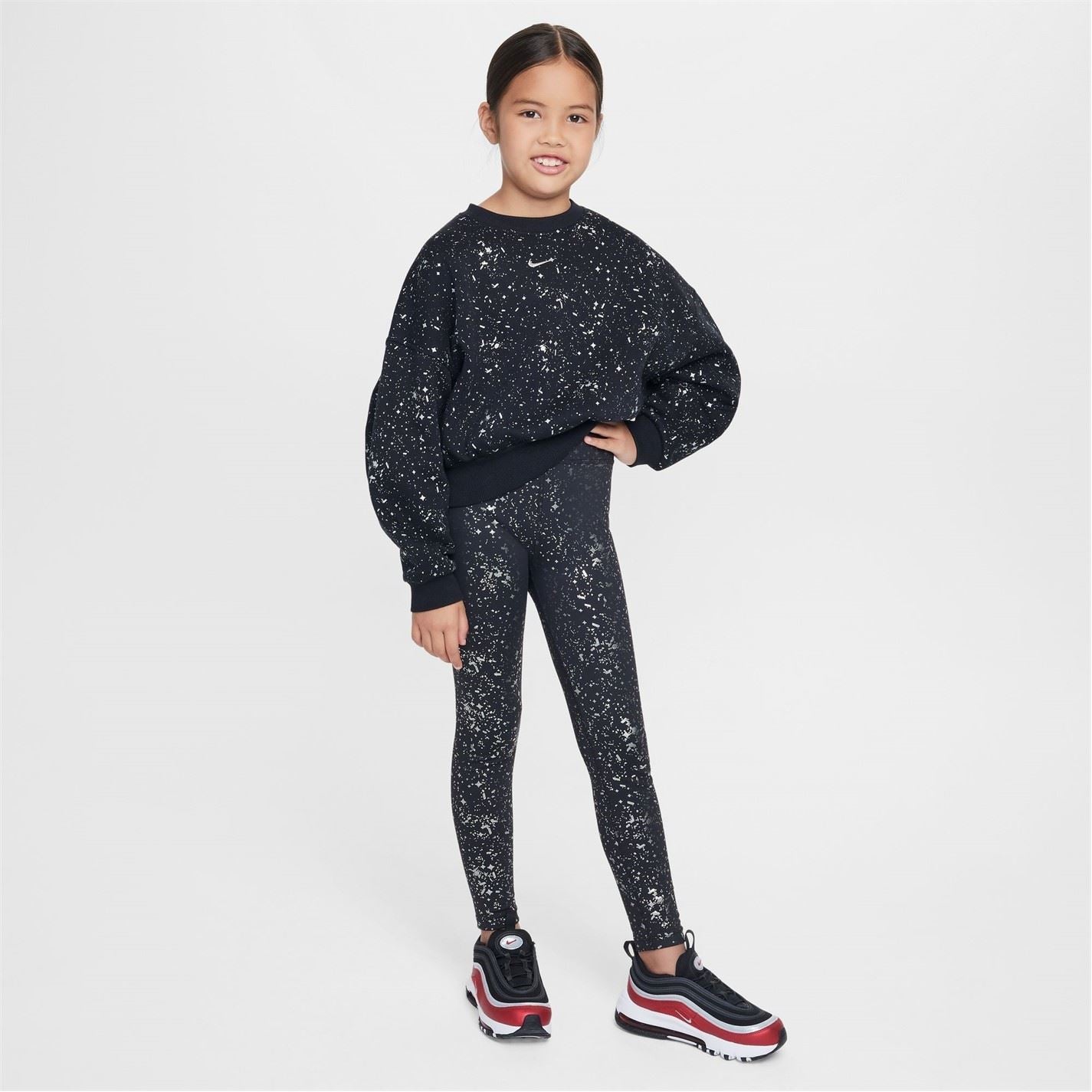 Nike Sportswear Club Fleece Big Kids (girls) Boxy Crew
