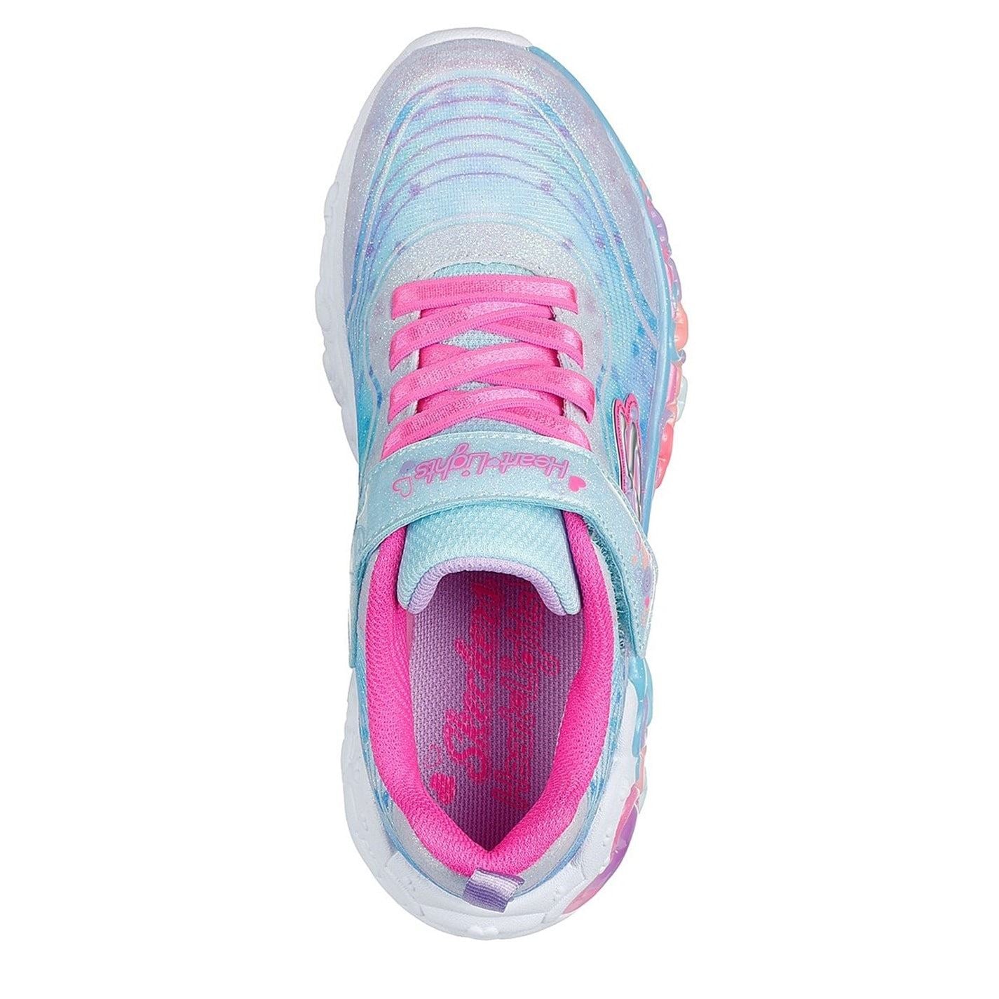 Skechers Eternal Heart Lights Light Up Trainers Girls