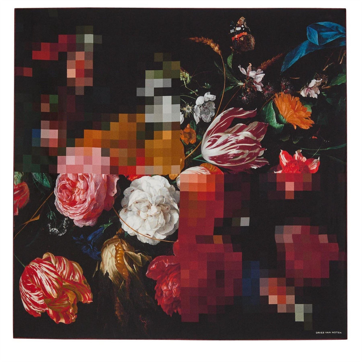 Dries Van Noten Fold 262 4138 W.w.scarf