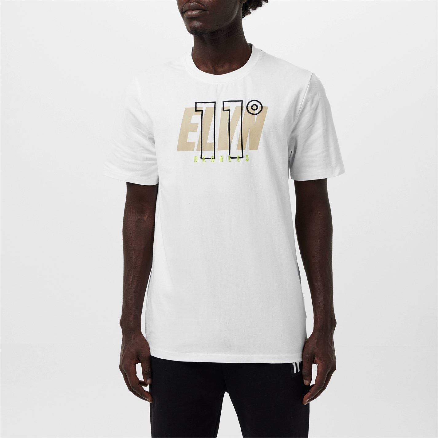 11 Degrees Mens Mytton Graphic T-Shirt
