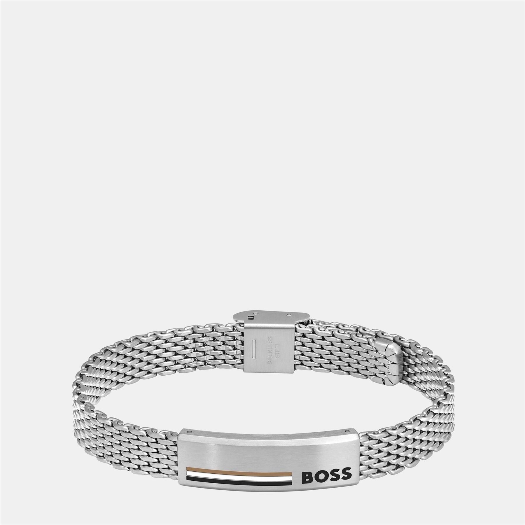 Boss Alen Mesh Magnetic Closure Chain Bracelet