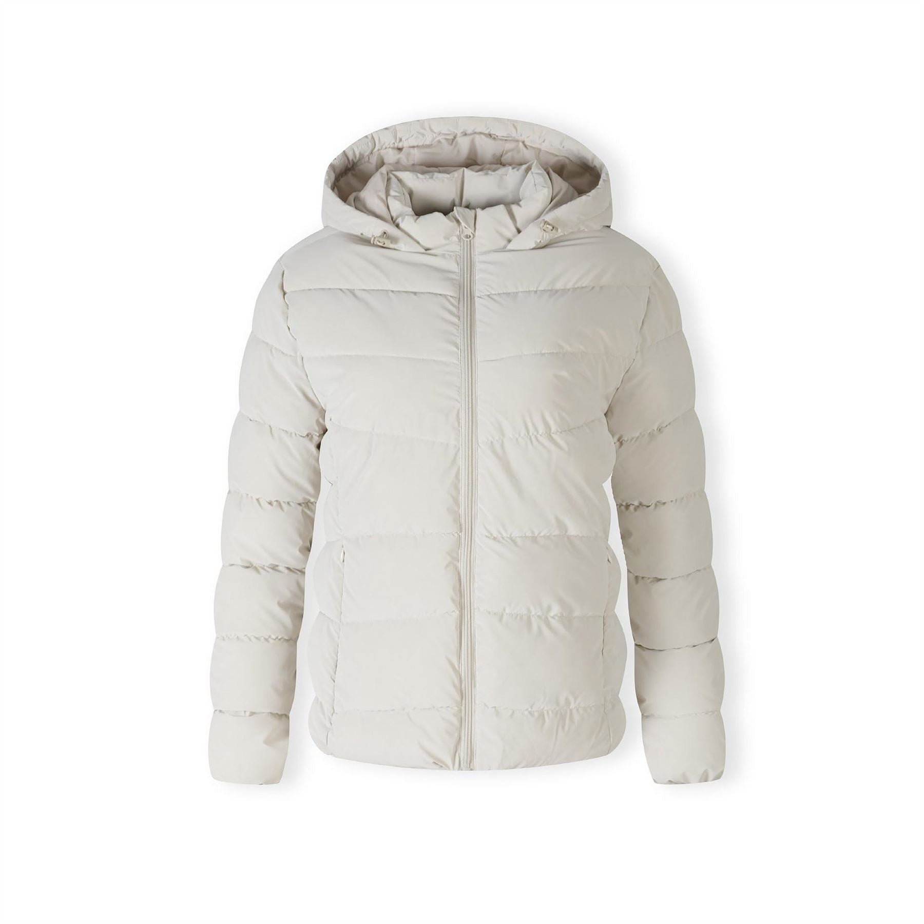 Minoti Women Velvet Feel Padded Jacket Grey Xs xl