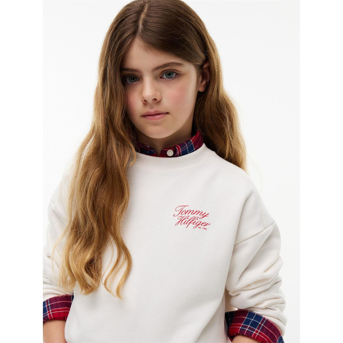 Tommy Hilfiger Script Cotton Long Sleeve Sweatshirt