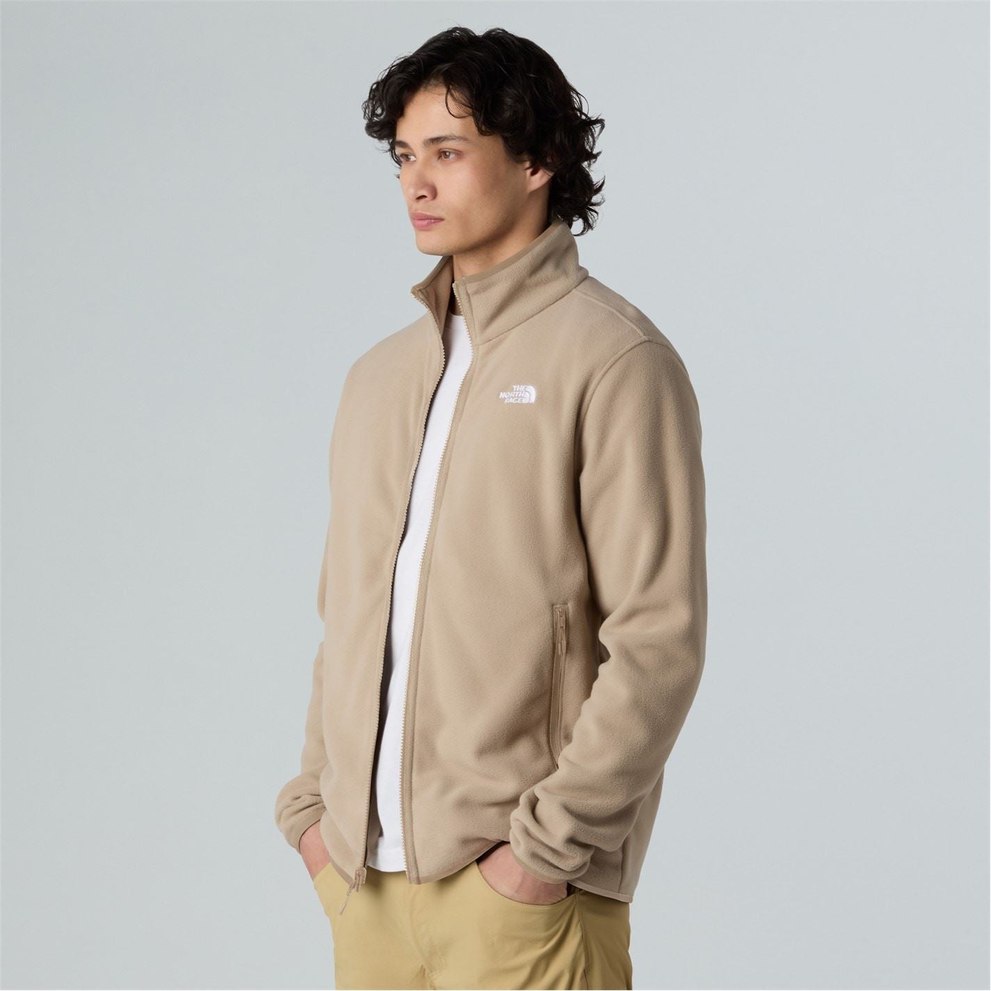 The North Face Mens 100 Glacier Full Zip Fleece