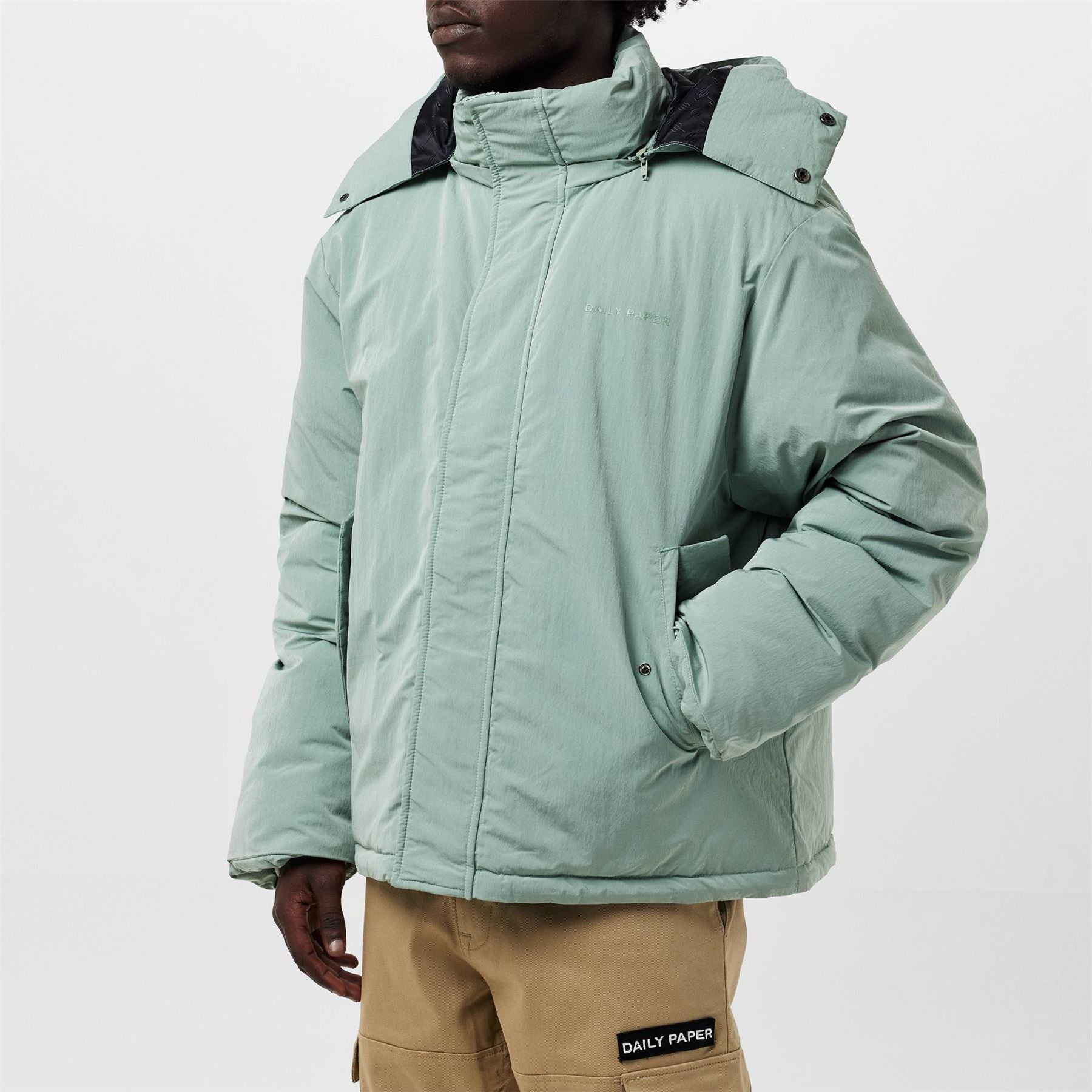 Daily Paper Joel Water Resistant Insulated Medium Puffer Jacket