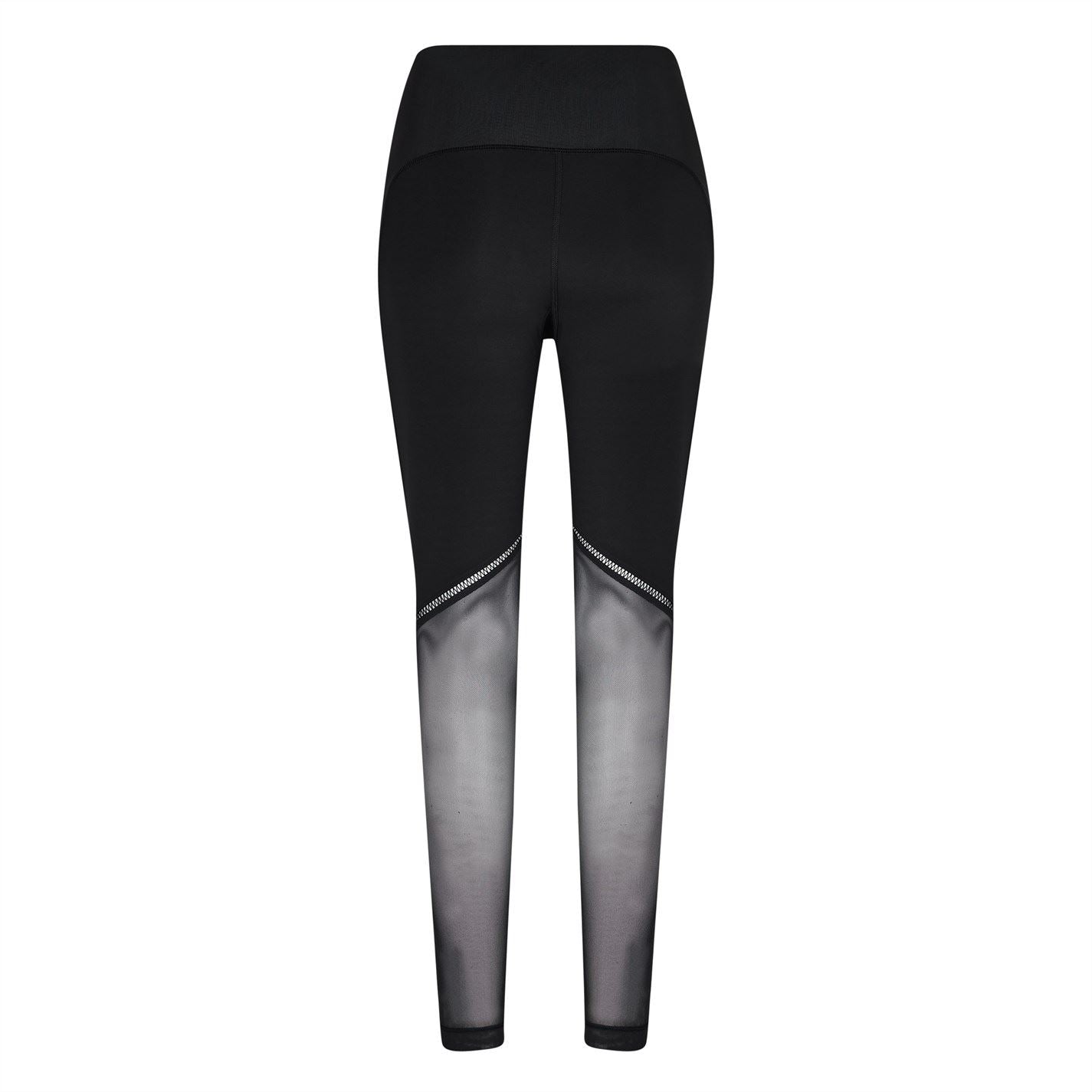 Reebok Womens Lux Perform Perforated Leggings Gym Legging