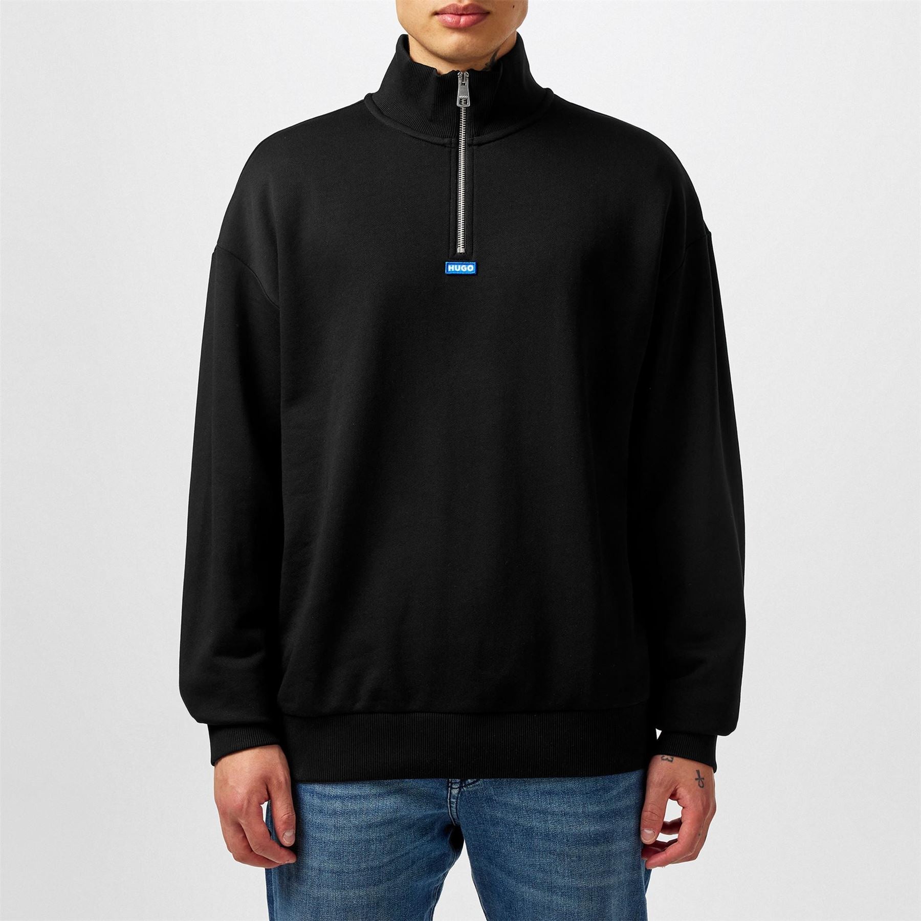 Hugo Quarter Zip Fleece Top