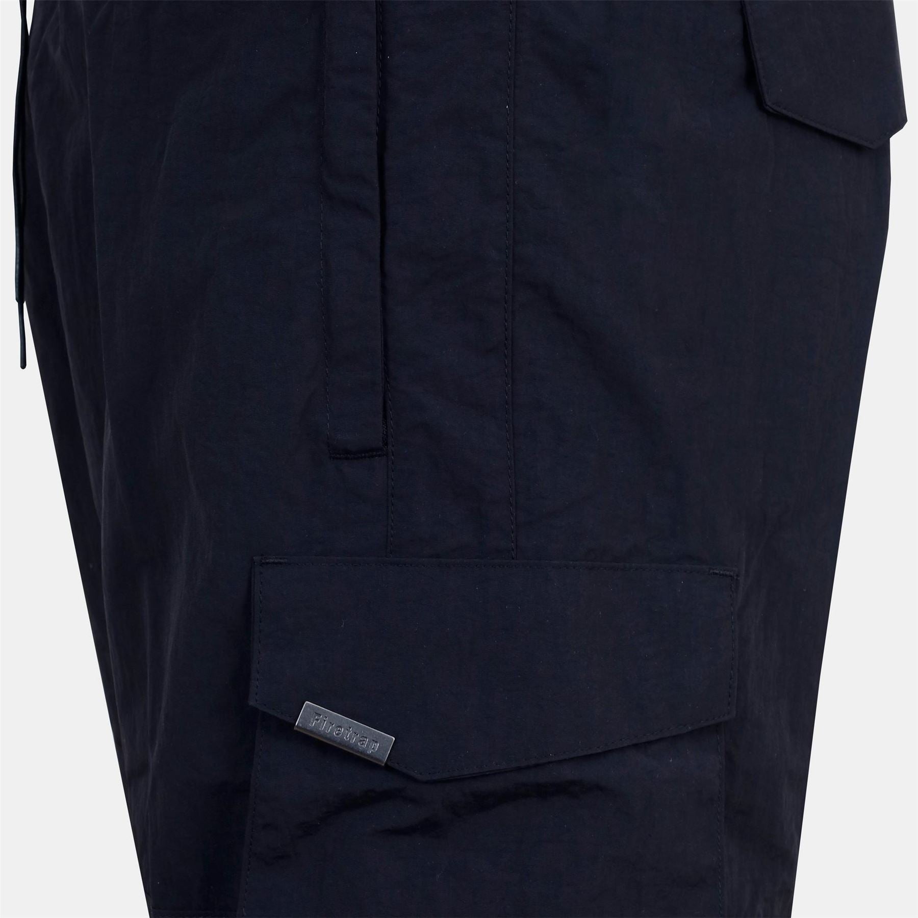 Firetrap Cargo Solid Patterned Shorts