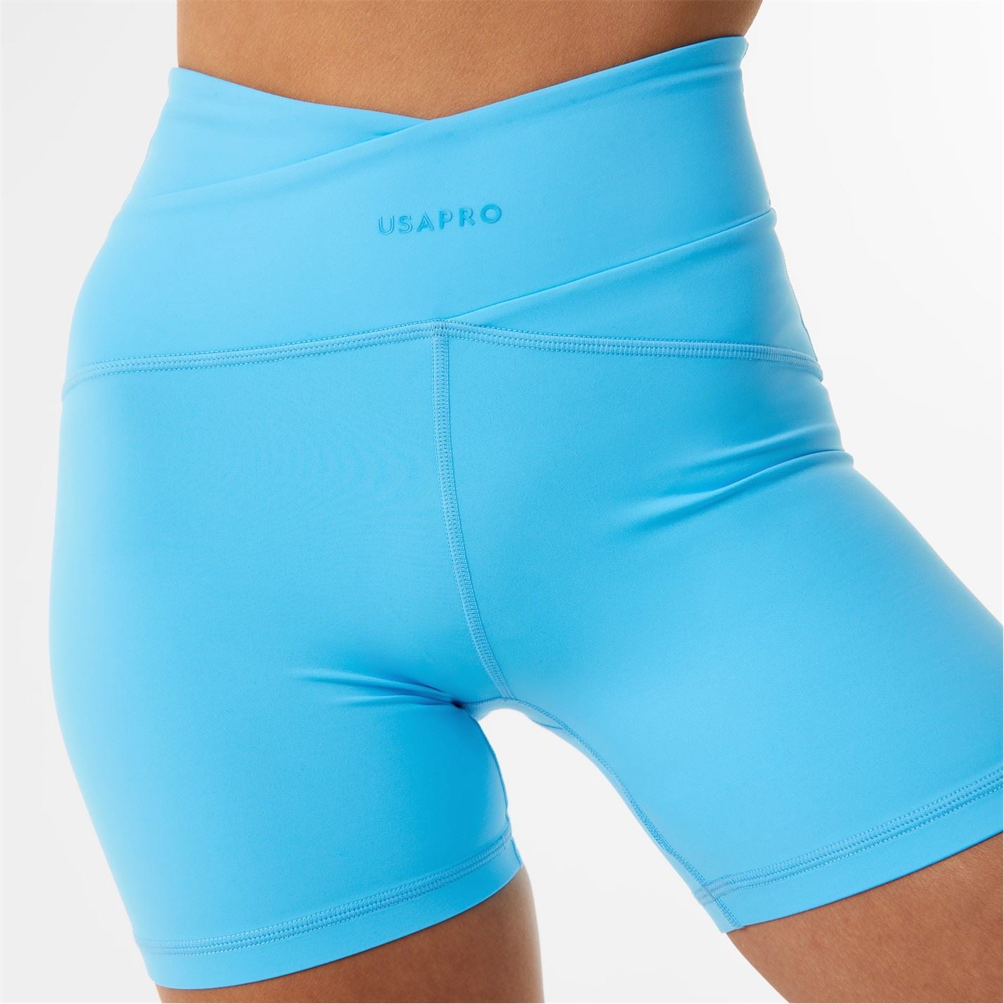 USA Pro Sophie Habboo Wrap Slim Fit Shorts