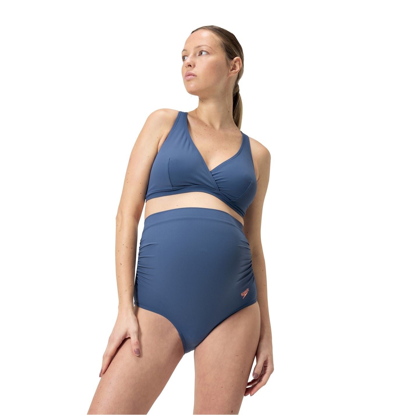 Speedo Mathi Wai High Waisted Maternity Bikini Set