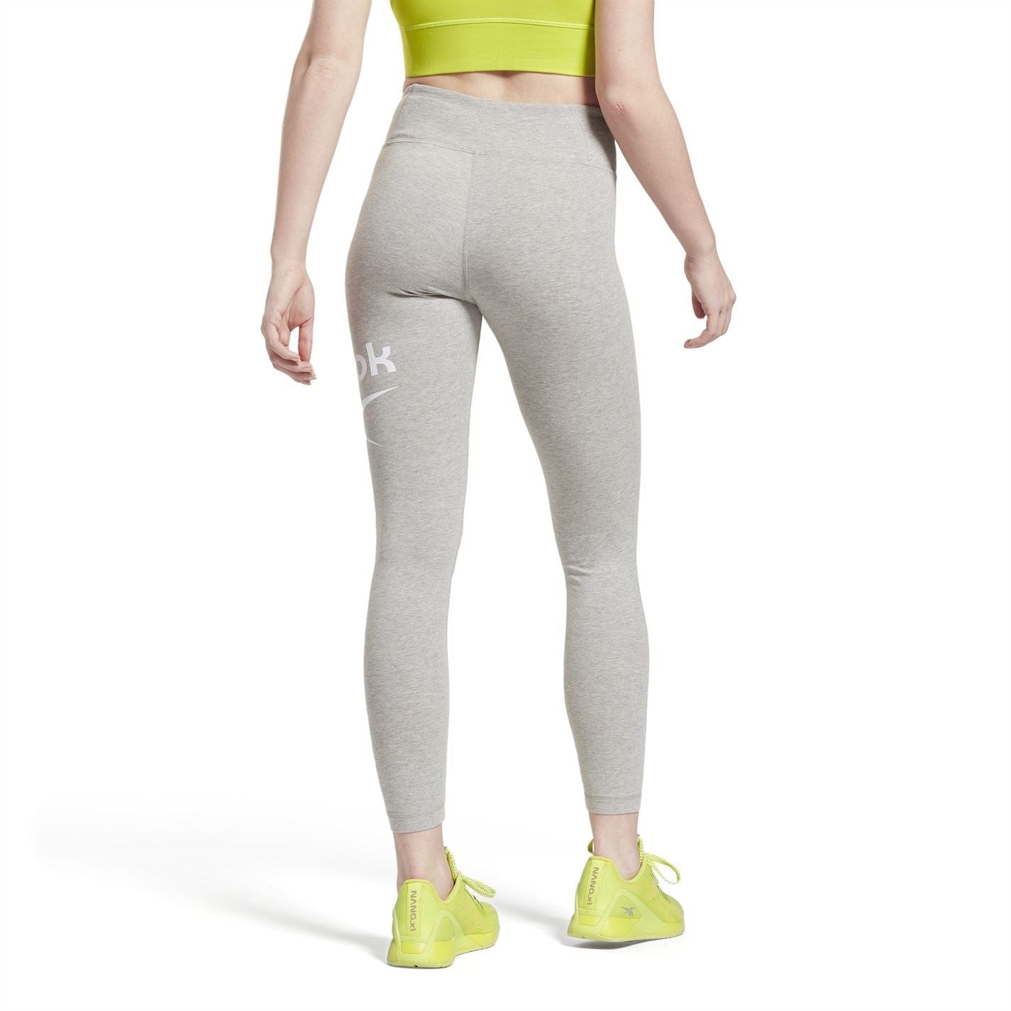 Reebok Womens Identity Logo Leggings Gym Legging