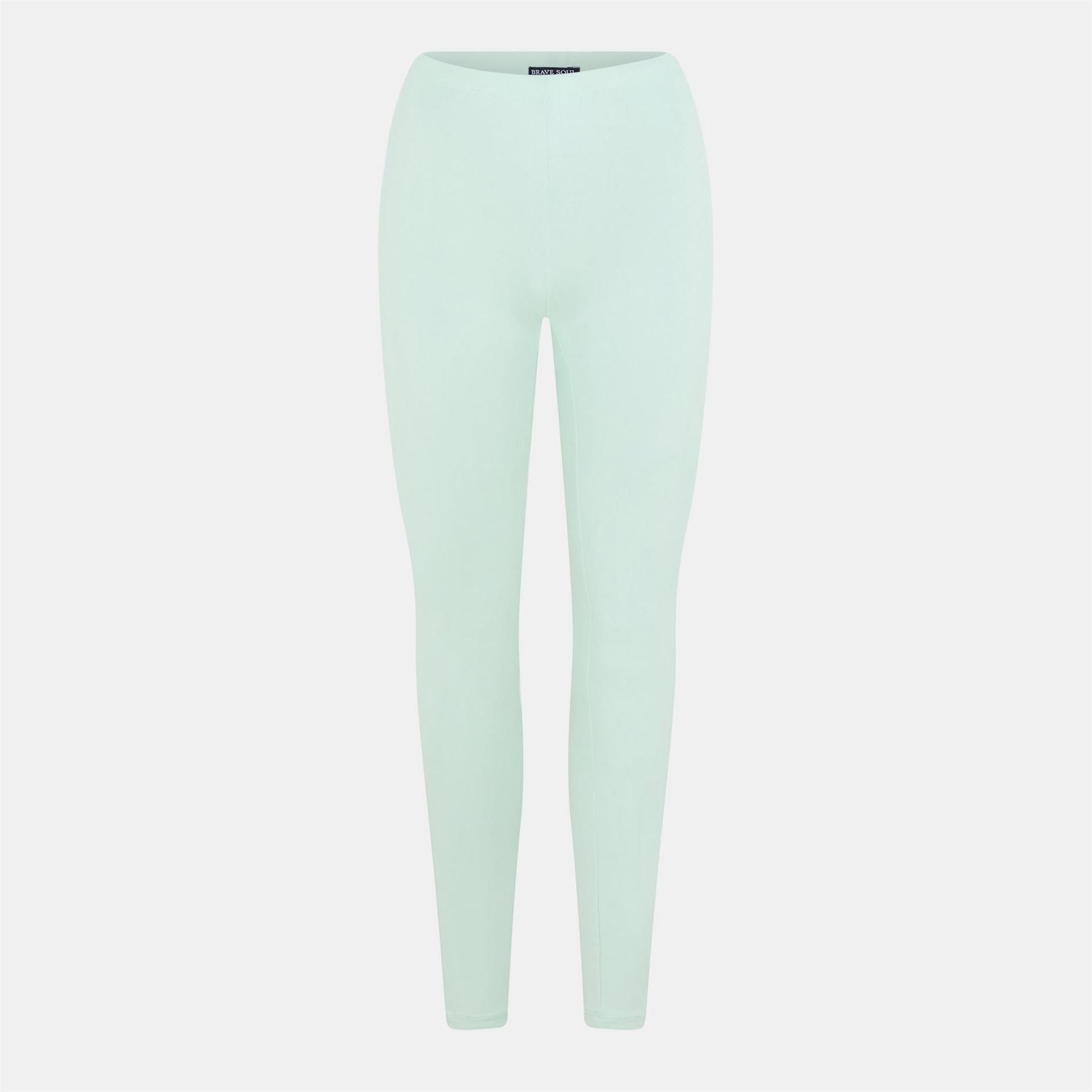 Brave Soul Leggings With Stripe Detail